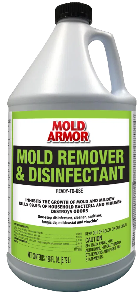 FG550 – WM BARR & CO Mildew Stain Remover, Used To Remove Mold And Mildew 1 Gallon Jug